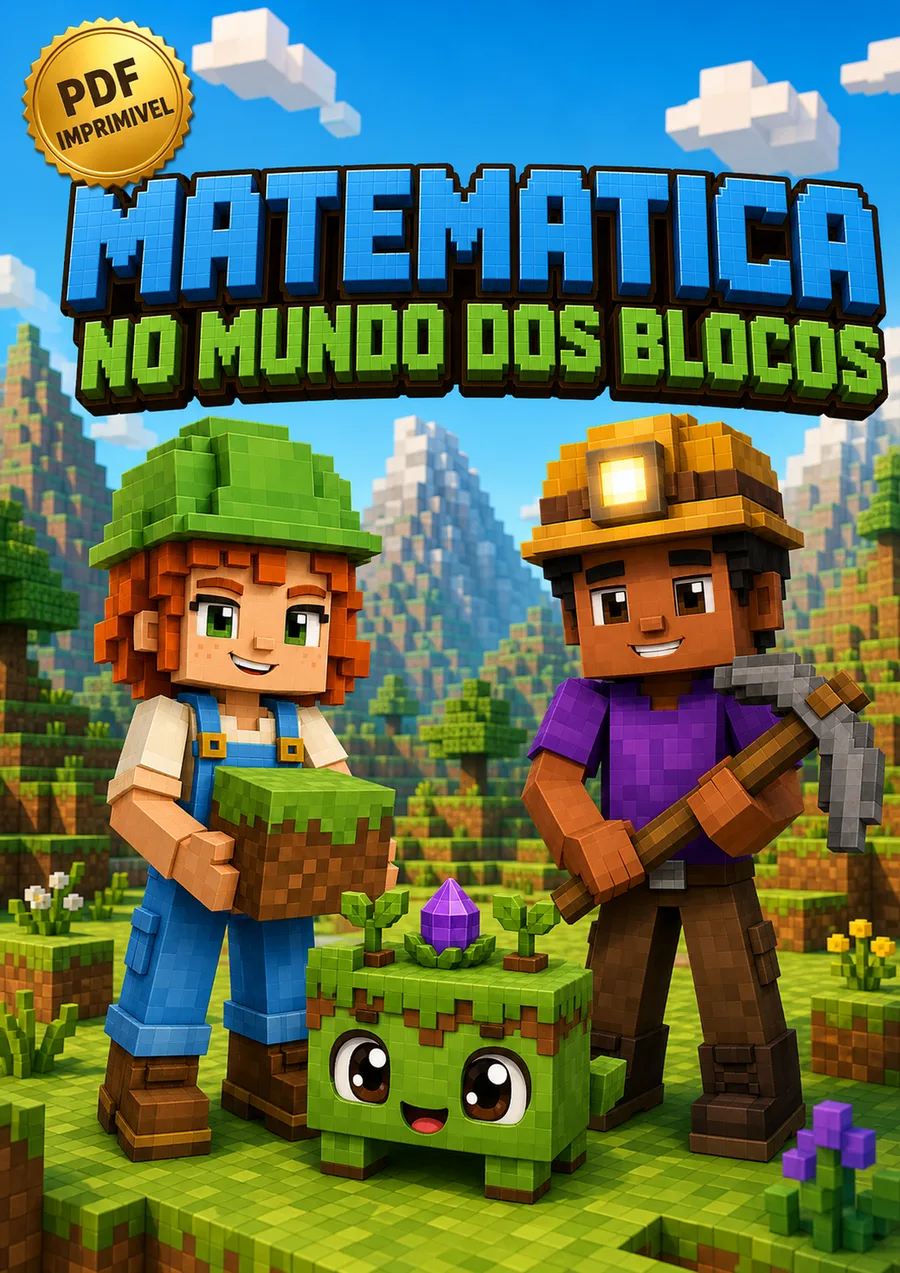 Capa do livro Matemática no Mundo dos Blocos