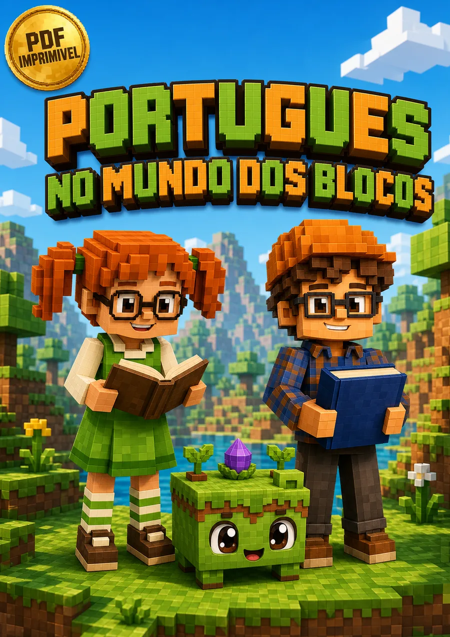Capa do livro Português no Mundo dos Blocos